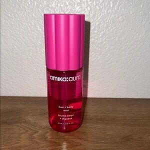 Amika Aura Pink Hair and Body Mist. 3 oz